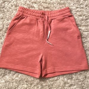 SWEATTY BETTY Essentials Short Organic Cotton Pockets Pink Coral